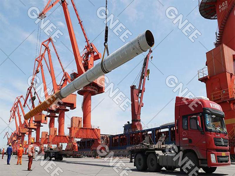 Steel pipe transportation