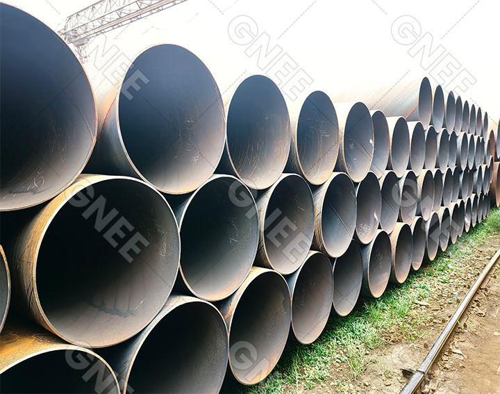 50 Tons Of Large Diameter Spiral Pipes Shipped To Pakistan